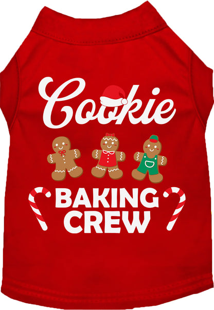 Cookie Baking Crew Pet Shirt