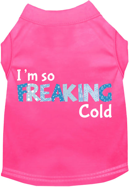 Freaking Cold Pet Shirt