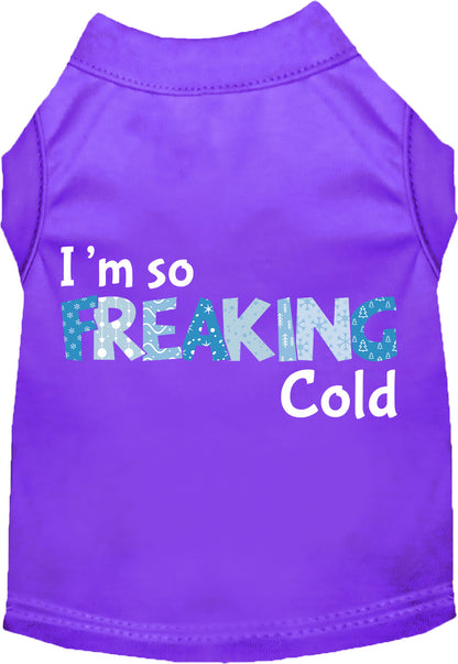 Freaking Cold Pet Shirt