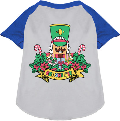 Crushin' It Nutcracker Style Pet Raglan Shirt