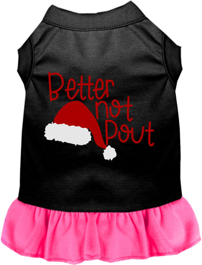 Better Not Pout Pet Dress