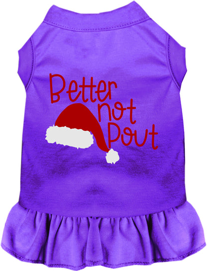 Better Not Pout Pet Dress