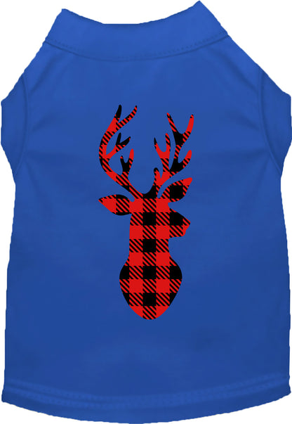 Buffalo Check Deer Pet Shirt