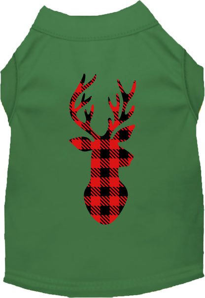 Buffalo Check Deer Pet Shirt