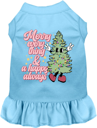 Blue Merry Everything pet dress