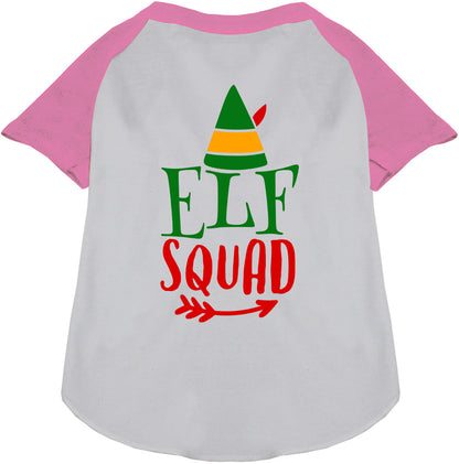 Elf Squad Pet Raglan Shirt