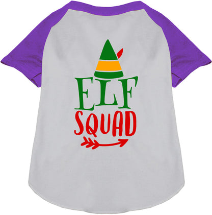 Elf Squad Pet Raglan Shirt