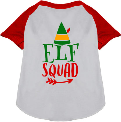 Elf Squad Pet Raglan Shirt