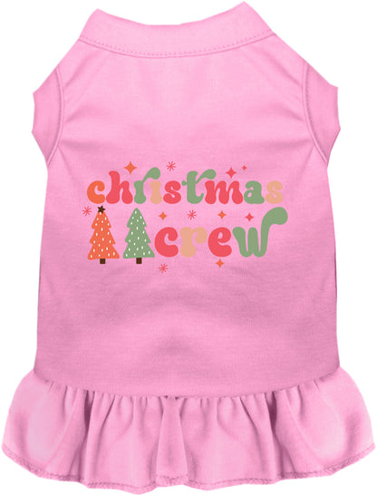 Cutesy Christmas Crew Pet Dress