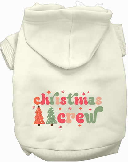 Cutesy Christmas Crew Pet Hoodie