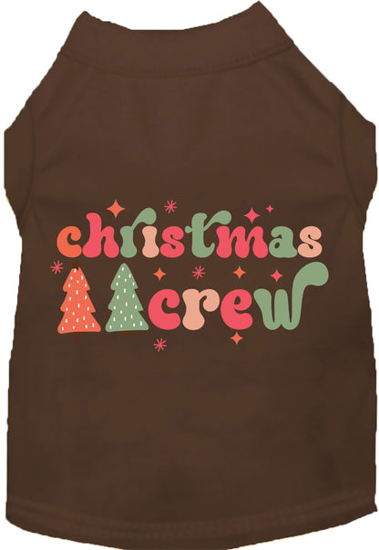 Cutesy Christmas Crew Pet Shirt