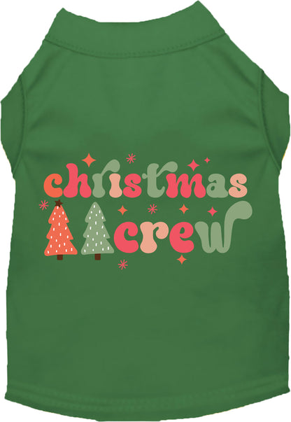 Cutesy Christmas Crew Pet Shirt