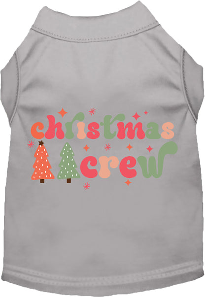 Cutesy Christmas Crew Pet Shirt