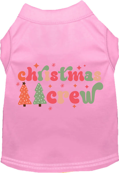 Cutesy Christmas Crew Pet Shirt