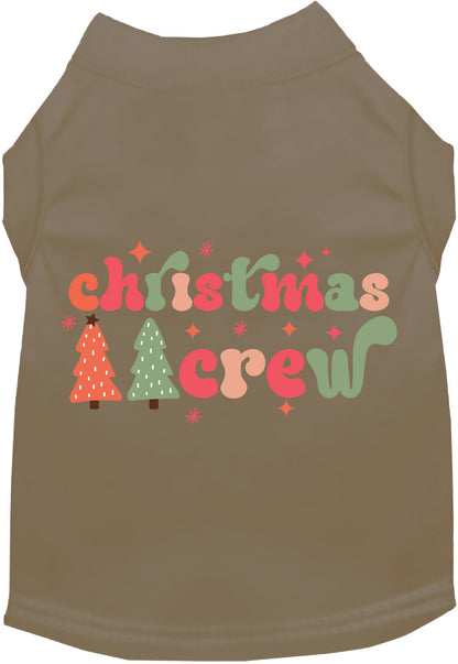 Cutesy Christmas Crew Pet Shirt