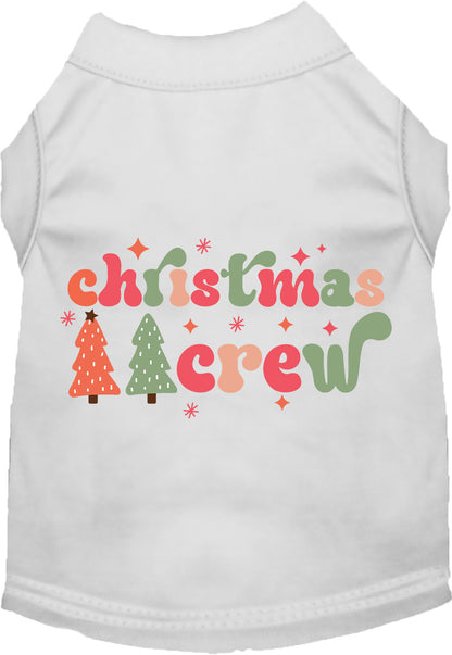 Cutesy Christmas Crew Pet Shirt