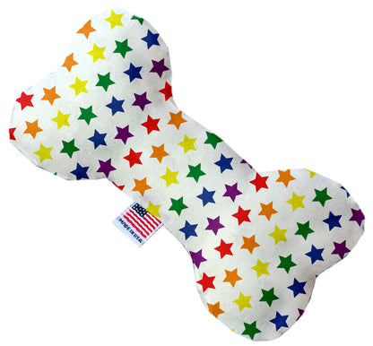 Pet and Dog Plush Heart or Bone Toy, "Rainbow Pride Group" (Available in different sizes, and 7 different pattern options!)