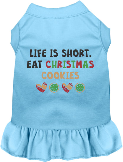 Eat Christmas Cookies Pet Dress