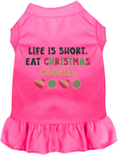 Eat Christmas Cookies Pet Dress