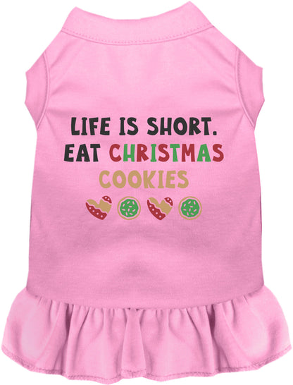 Eat Christmas Cookies Pet Dress