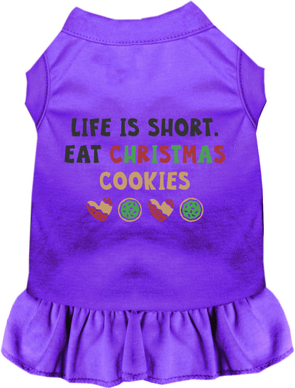 Eat Christmas Cookies Pet Dress