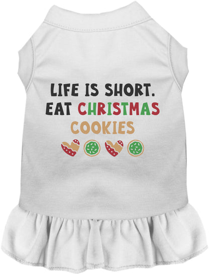 Eat Christmas Cookies Pet Dress