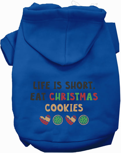 Eat Christmas Cookies Pet Hoodie