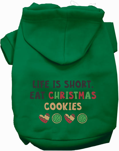 Eat Christmas Cookies Pet Hoodie