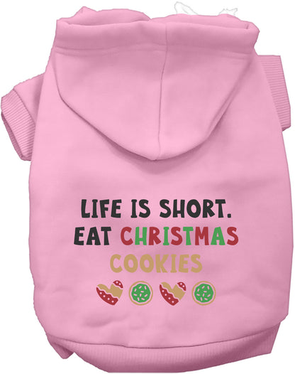 Eat Christmas Cookies Pet Hoodie