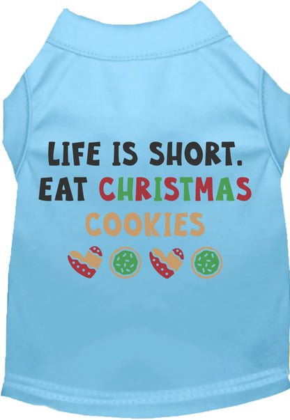 Eat Christmas Cookies Pet Shirt