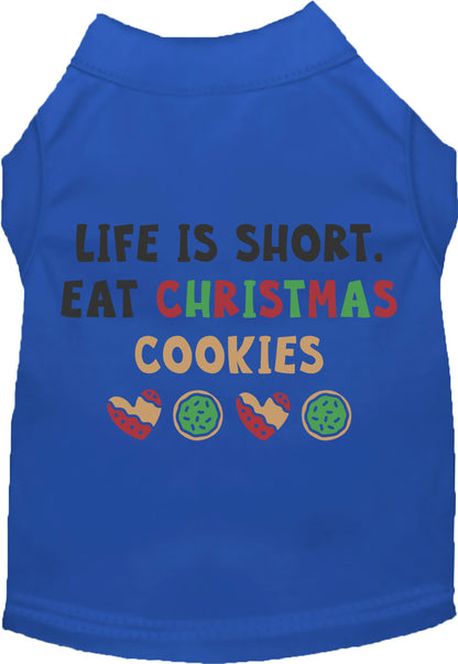 Eat Christmas Cookies Pet Shirt