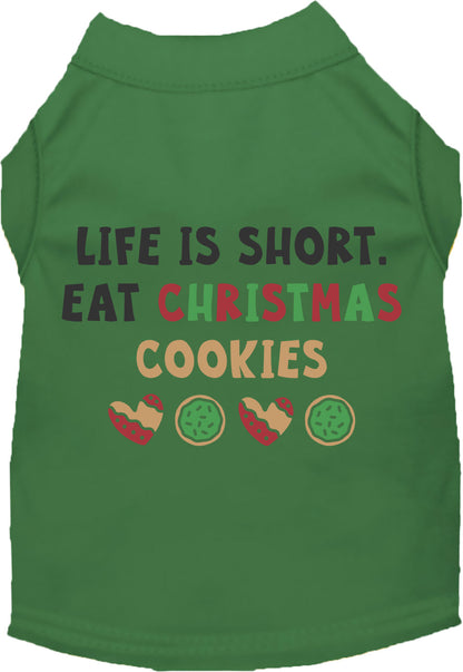 Eat Christmas Cookies Pet Shirt