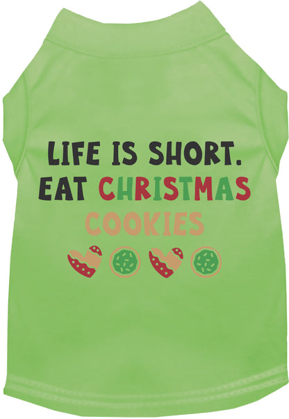 Eat Christmas Cookies Pet Shirt