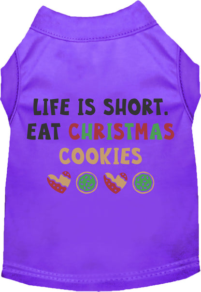 Eat Christmas Cookies Pet Shirt