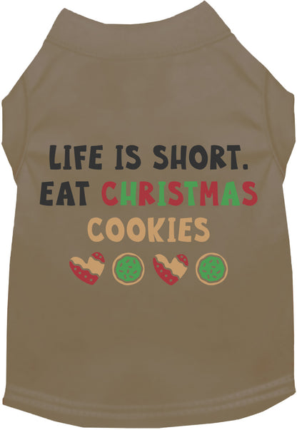 Eat Christmas Cookies Pet Shirt