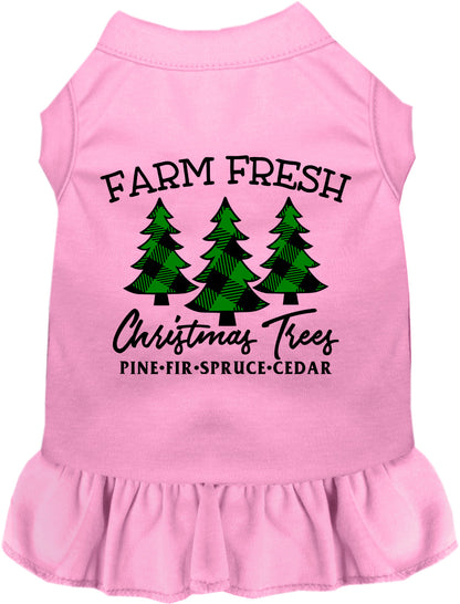 Farm Fresh Christmas Trees Pet Dress