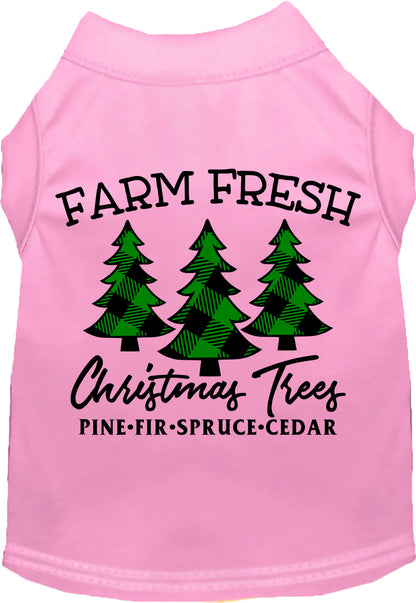 Farm Fresh Christmas Trees Pet Shirt