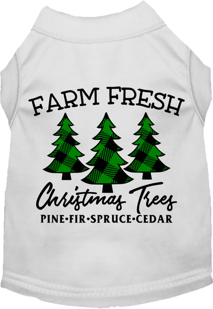 Farm Fresh Christmas Trees Pet Shirt