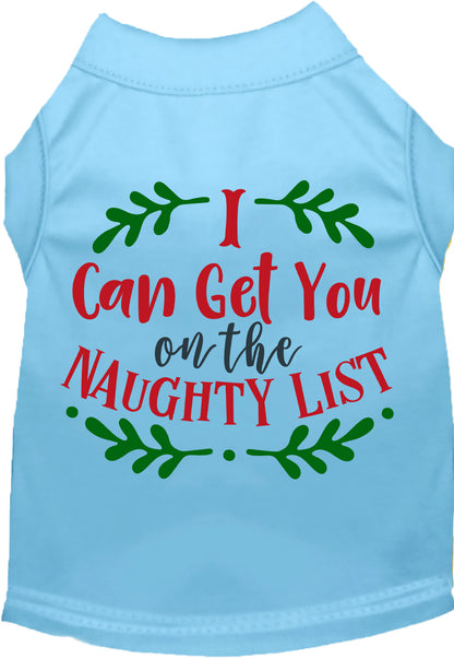 Can Get You on the List Pet Shirt