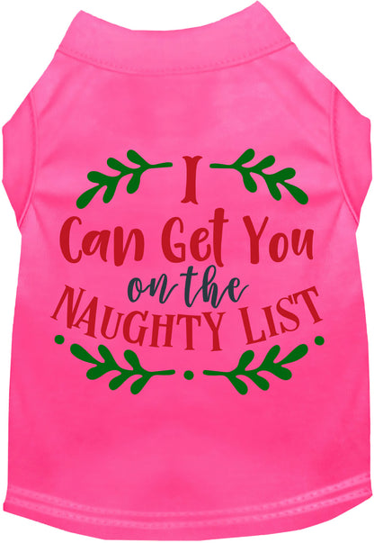 Can Get You on the List Pet Shirt