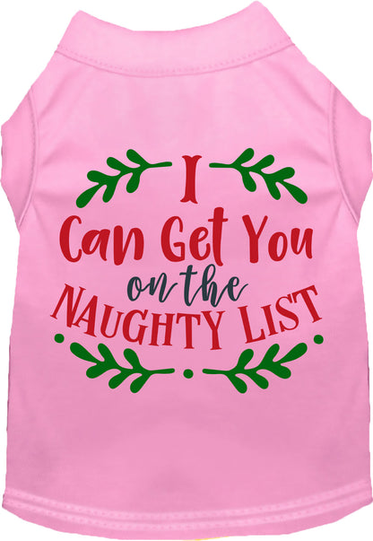 Can Get You on the List Pet Shirt