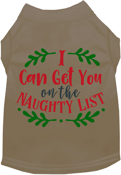 Can Get You on the List Pet Shirt