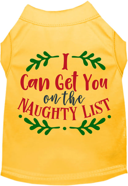 Can Get You on the List Pet Shirt