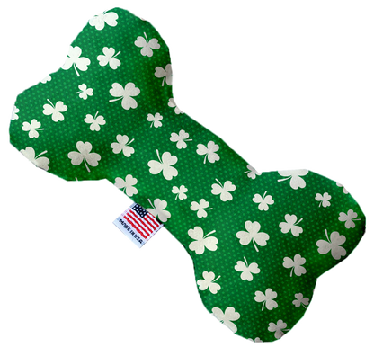 Pet and Dog Plush Heart or Bone Toy, "St. Patrick's Day Group" (Available in different sizes, and 6 different pattern options!)