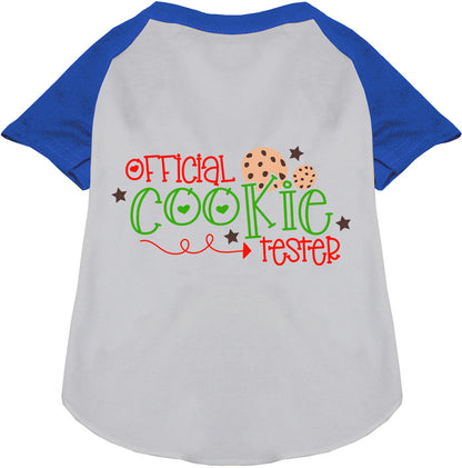 Official Cookie Tester Pet Raglan Shirt