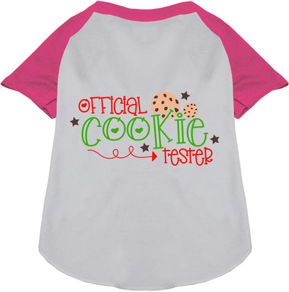 Official Cookie Tester Pet Raglan Shirt