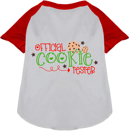 Official Cookie Tester Pet Raglan Shirt