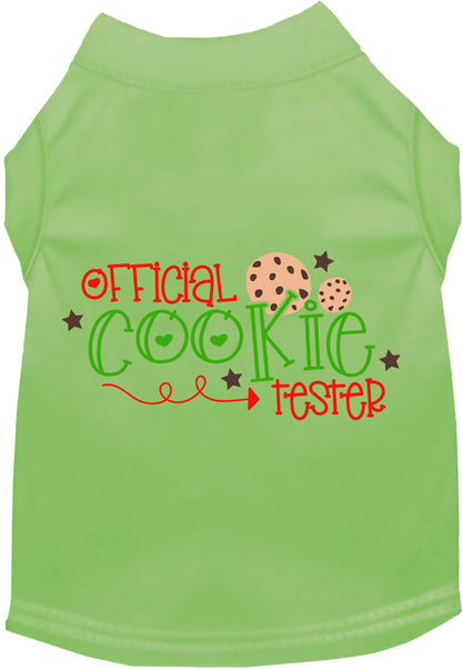 Green Official Cookie Tester pet shirt