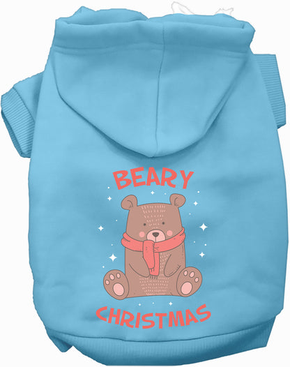 Beary Christmas Pet Hoodie