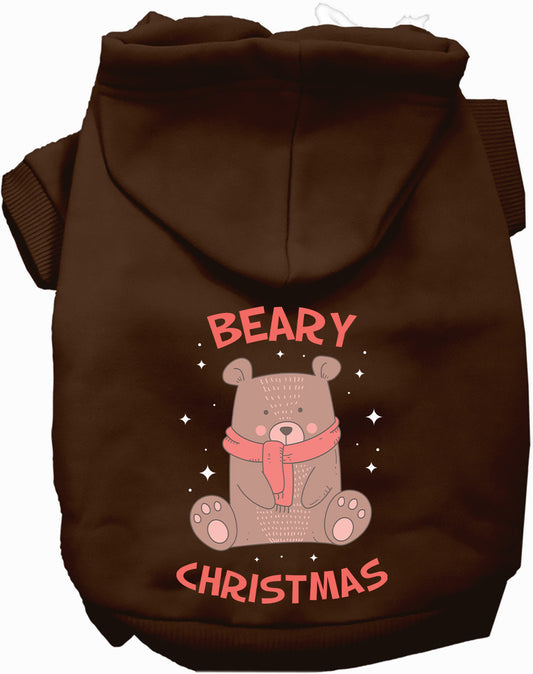 Beary Christmas Pet Hoodie